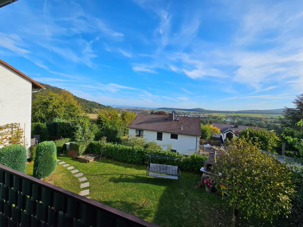 Ferienwohnung Talblick Ahnatal Exteriér fotografie